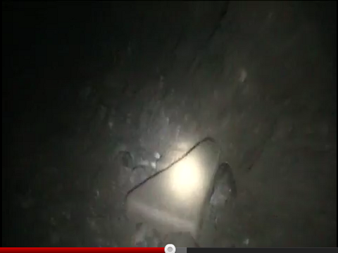 Video esplorazione tunnel di sinistra di Ravne